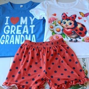 Spring 🌼🐞 Clothing Lot of 3